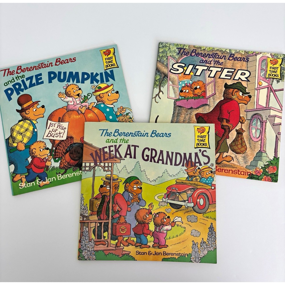 Berenstain Bears set of 3 books